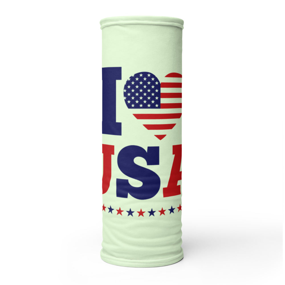 I LOVE USA - Neck Gaiter