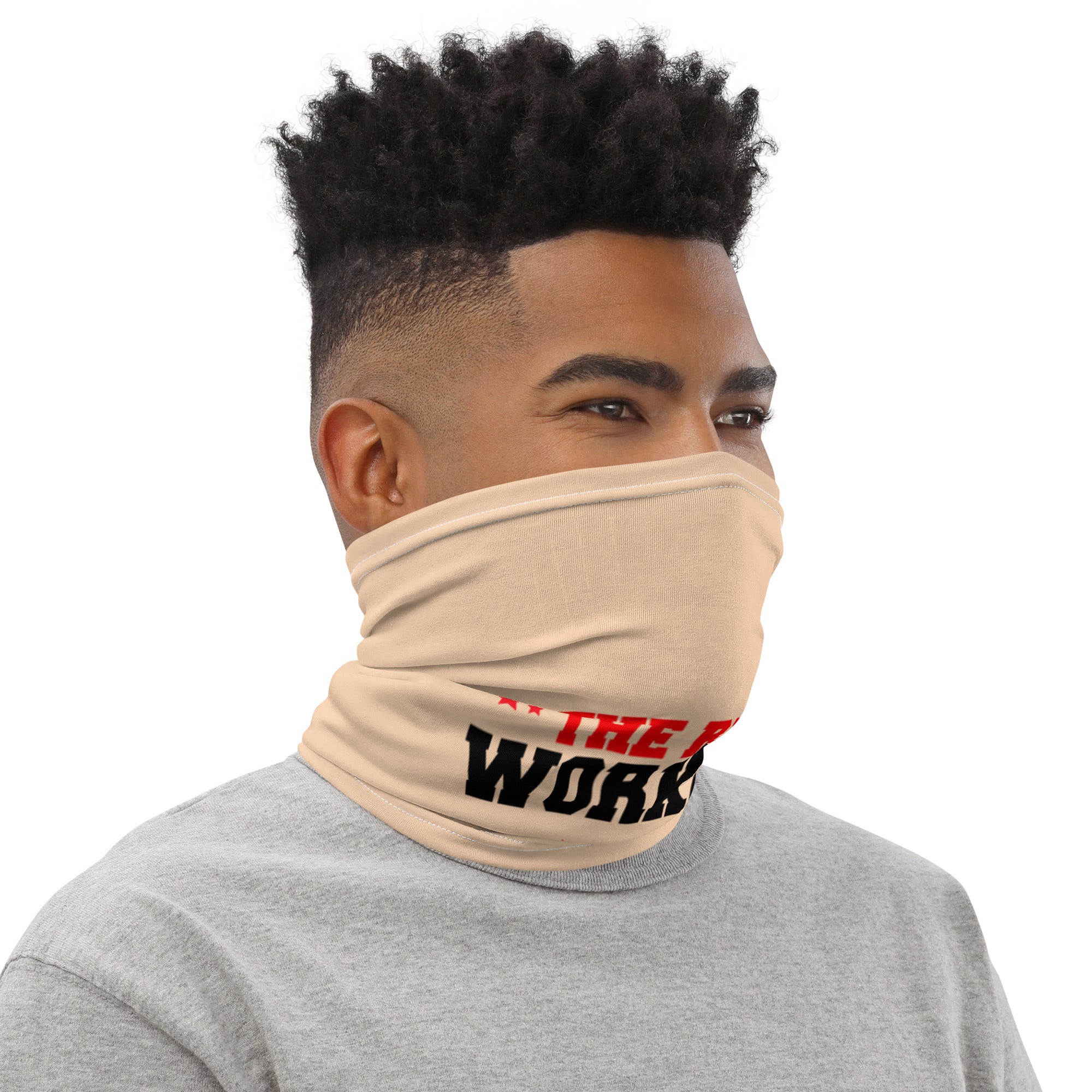 THE REAL WORKOUT STARTS - Neck Gaiter