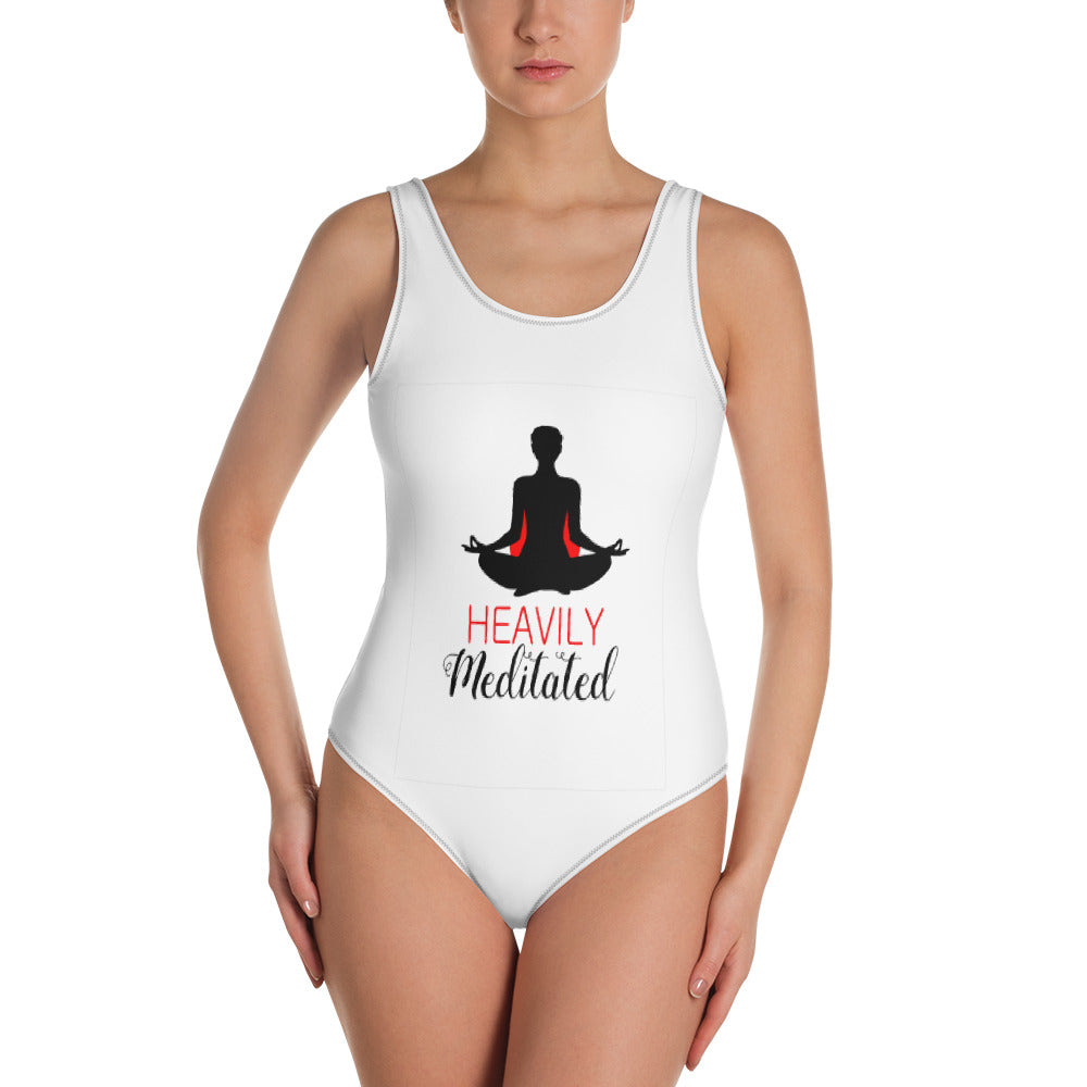 HEAVILY MEDITATED - One-Piece Swimsuit