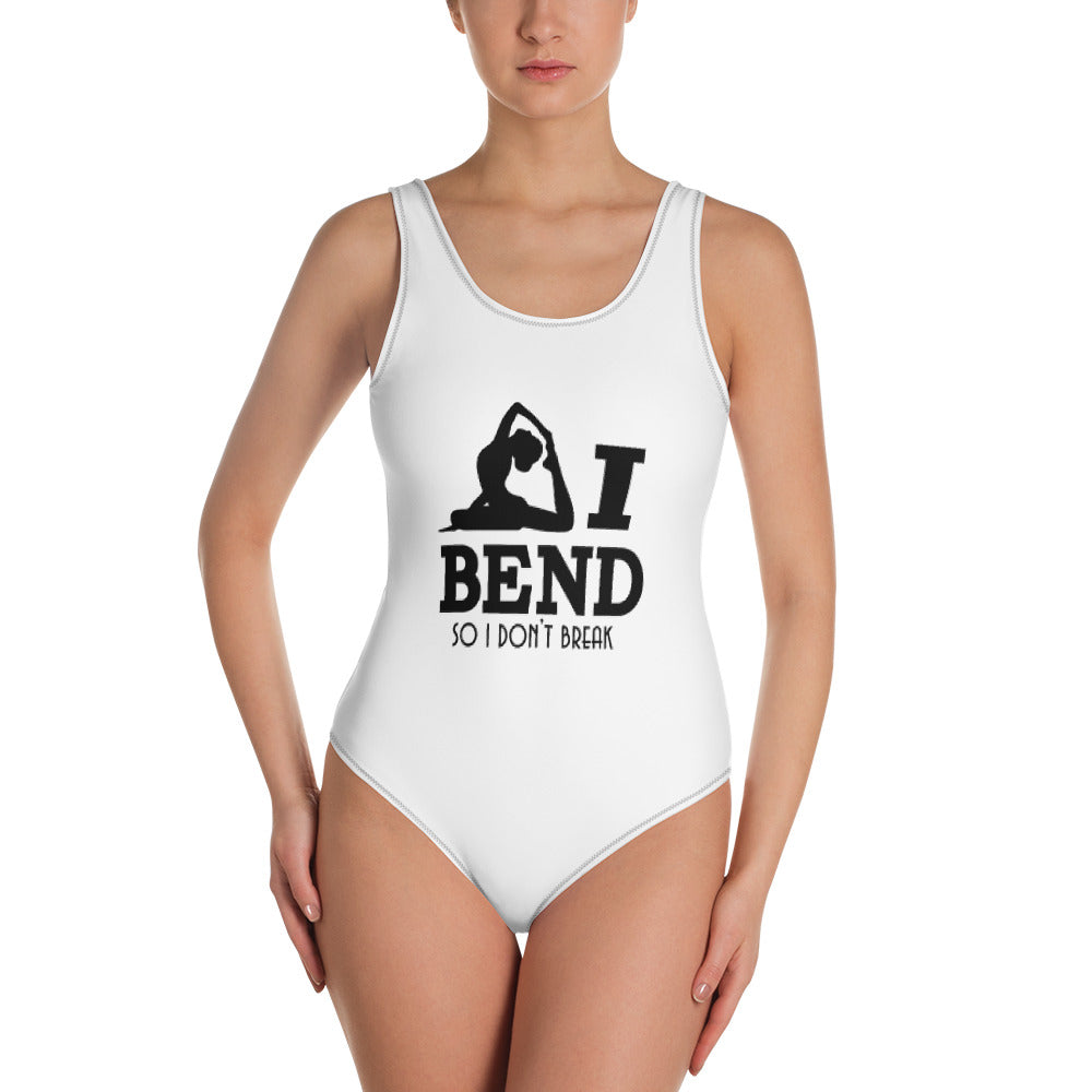 I BEND SO I DON'T BREAK - One-Piece Swimsuit