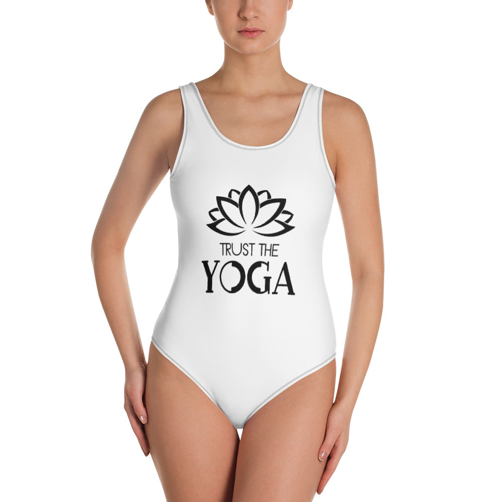 TRUST THE YOGA - One-Piece Swimsuit