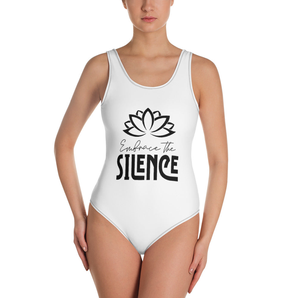 EMBRACE THE SILENCE - One-Piece Swimsuit