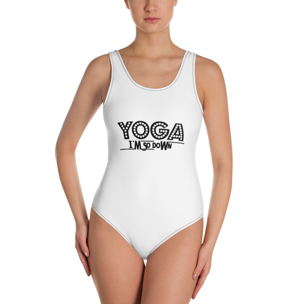 YOGA I'M SO DOWN - One-Piece Swimsuit