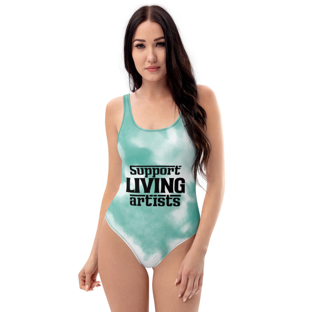 SUPPORT LIVING ARTISTS - One-Piece Swimsuit