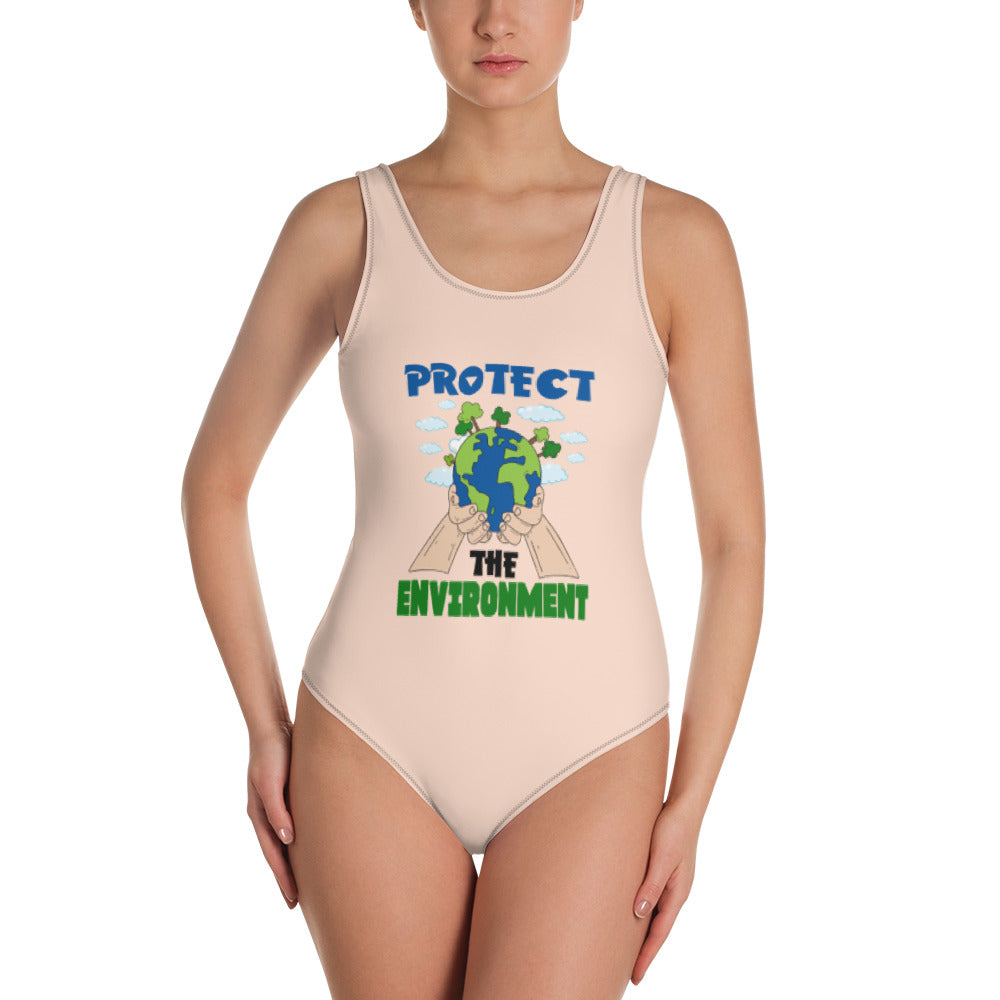 PROTECT THE ENVIRONMENT - One-Piece Swimsuit