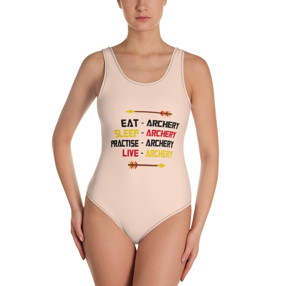 EAT-ARCHERY... - One-Piece Swimsuit