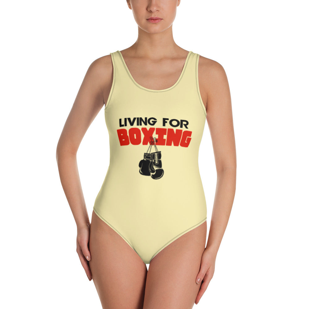 LIVING FOR BOXING - One-Piece Swimsuit