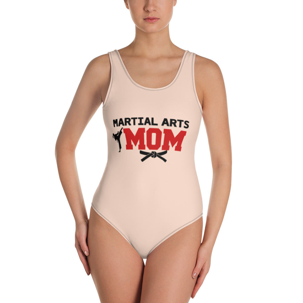 MARTIAL ARTS MOM - One-Piece Swimsuit