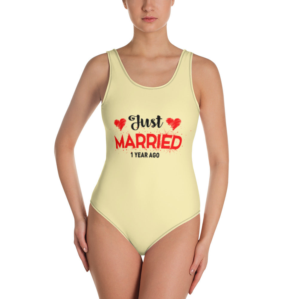 JUST MARRIED - One-Piece Swimsuit