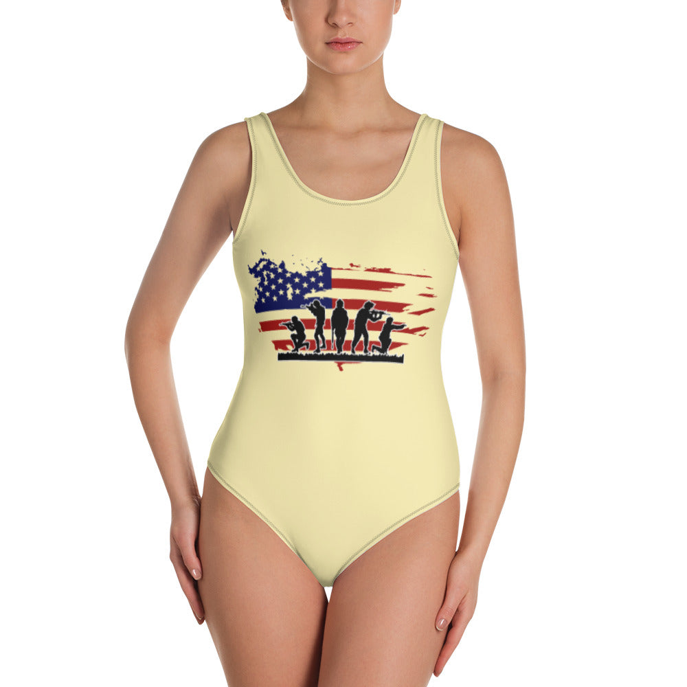 AMERICAN SOLDIERS - One-Piece Swimsuit