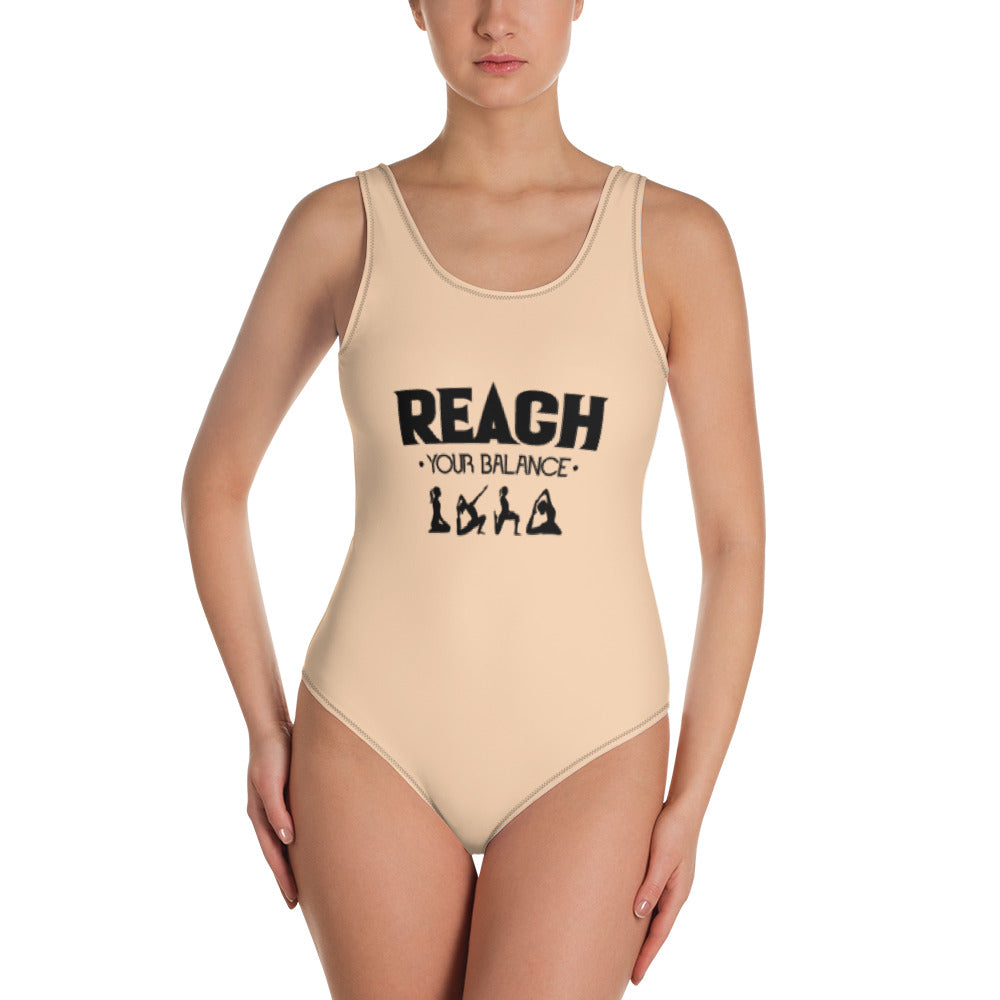 REACH YOUR BALANCE - One-Piece Swimsuit