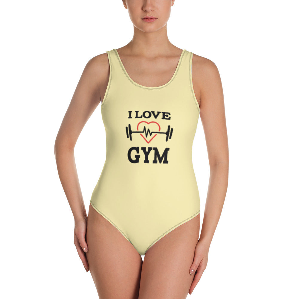 I LOVE GYM - One-Piece Swimsuit