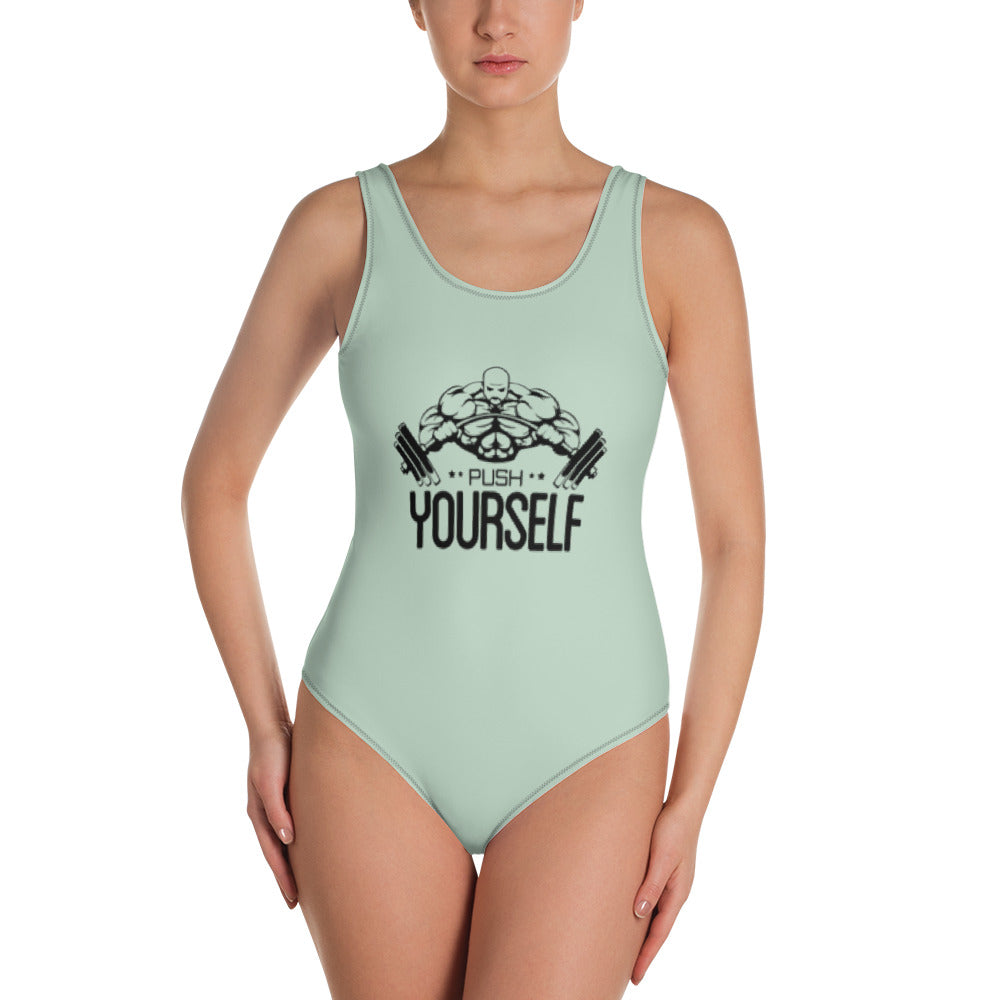 PUSH YOURSELF - One-Piece Swimsuit