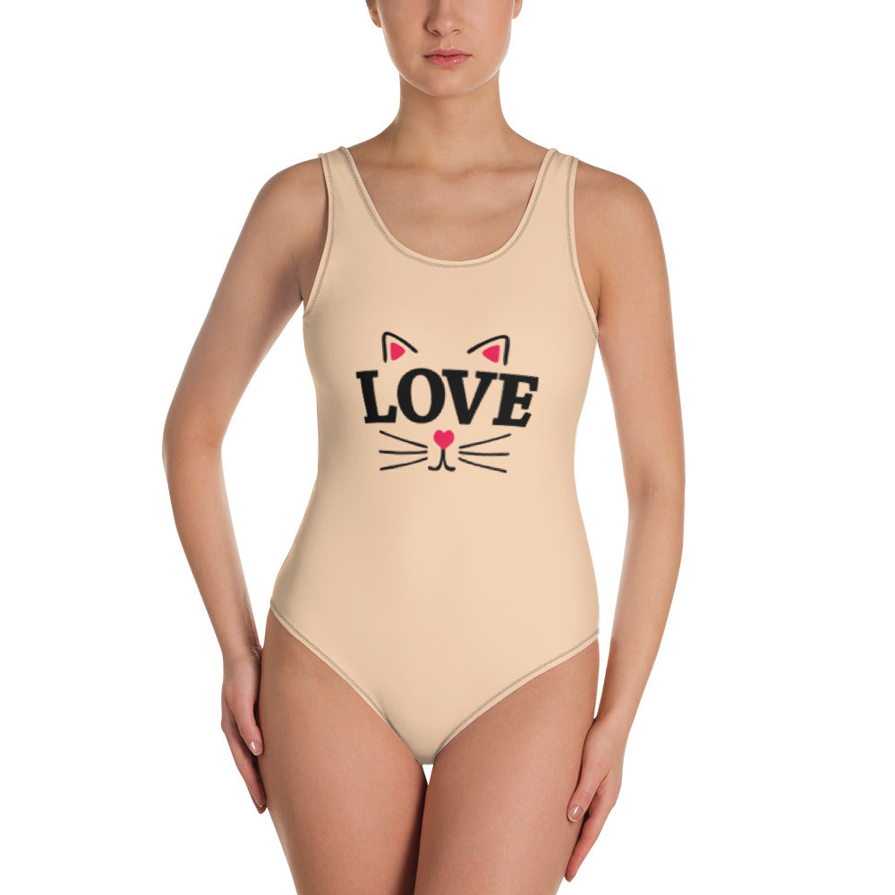 LOVE CATS - One-Piece Swimsuit