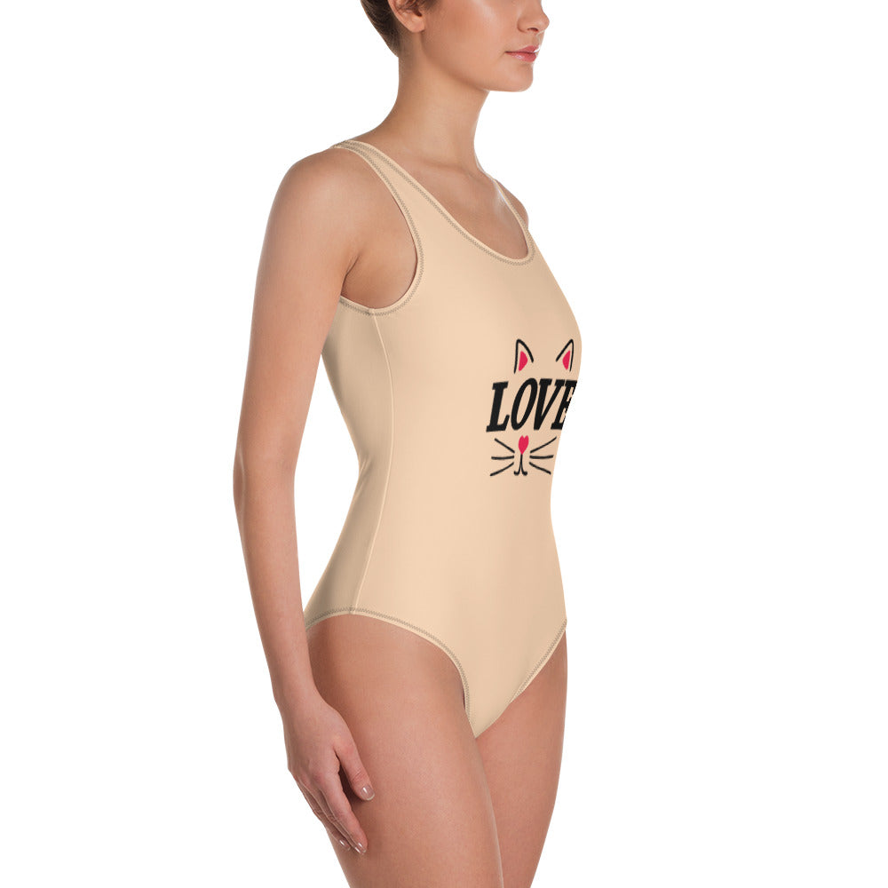 LOVE CATS - One-Piece Swimsuit