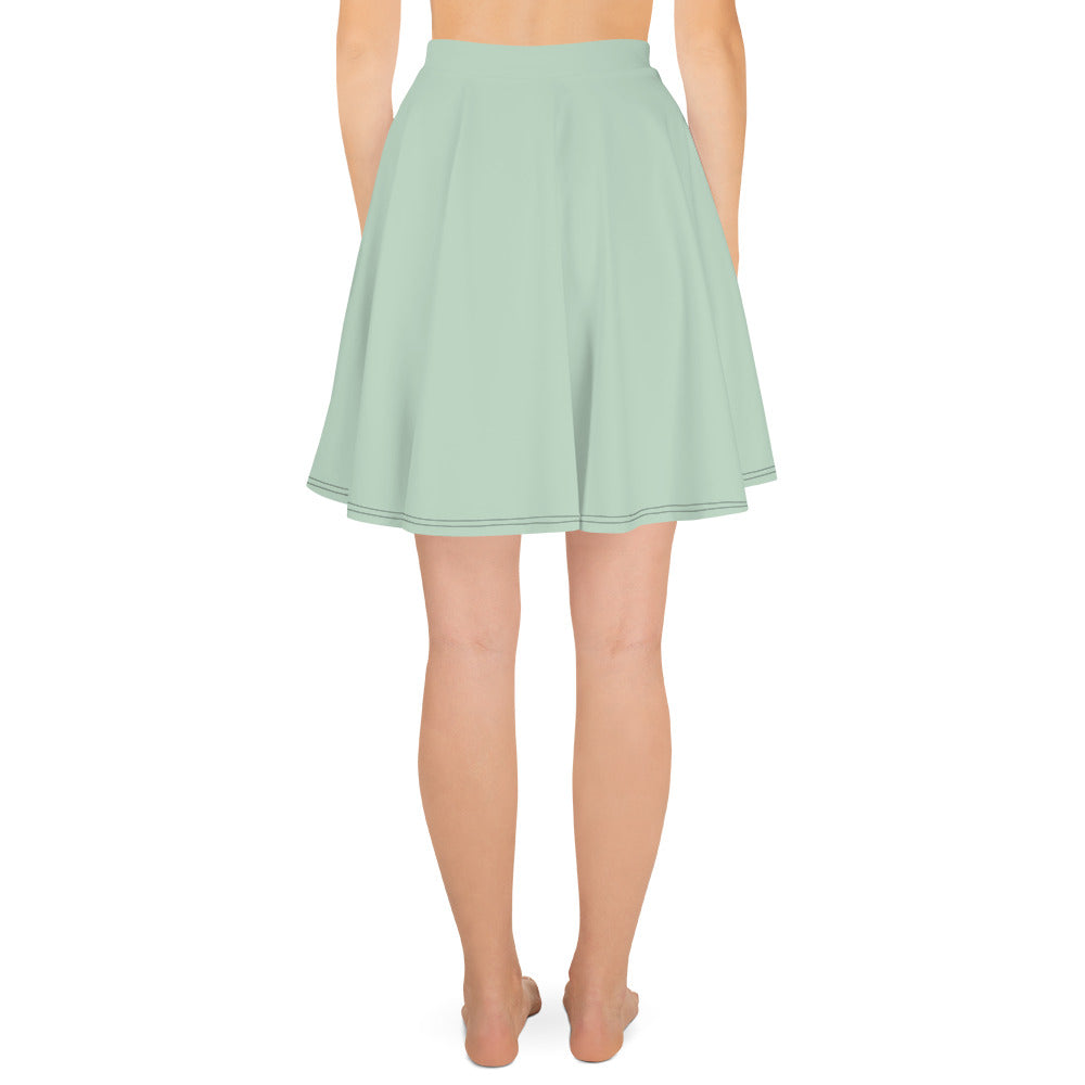 MY BELONGS TO A PITBULL - Skater Skirt