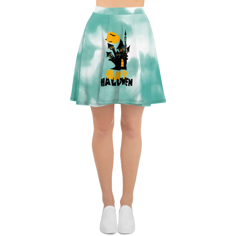 HAPPY HALLOWEEN - Skater Skirt