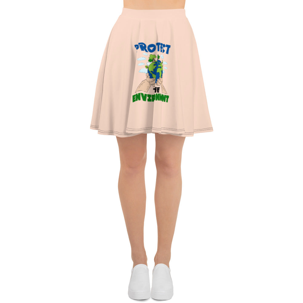 PROTECT THE ENVIRONMENT - Skater Skirt