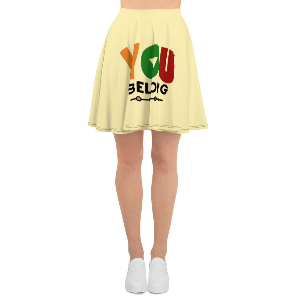 YOU BELONG - Skater Skirt