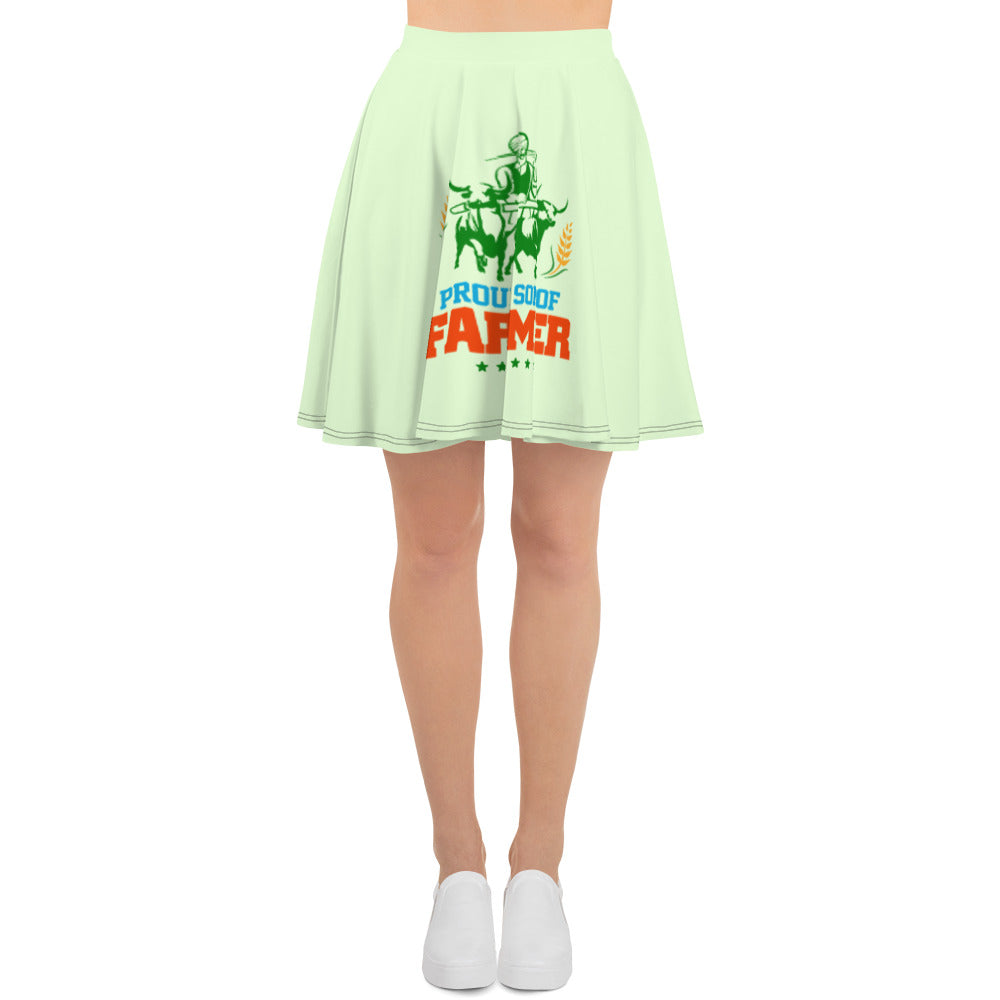 PROUD SON OF FARMER - Skater Skirt