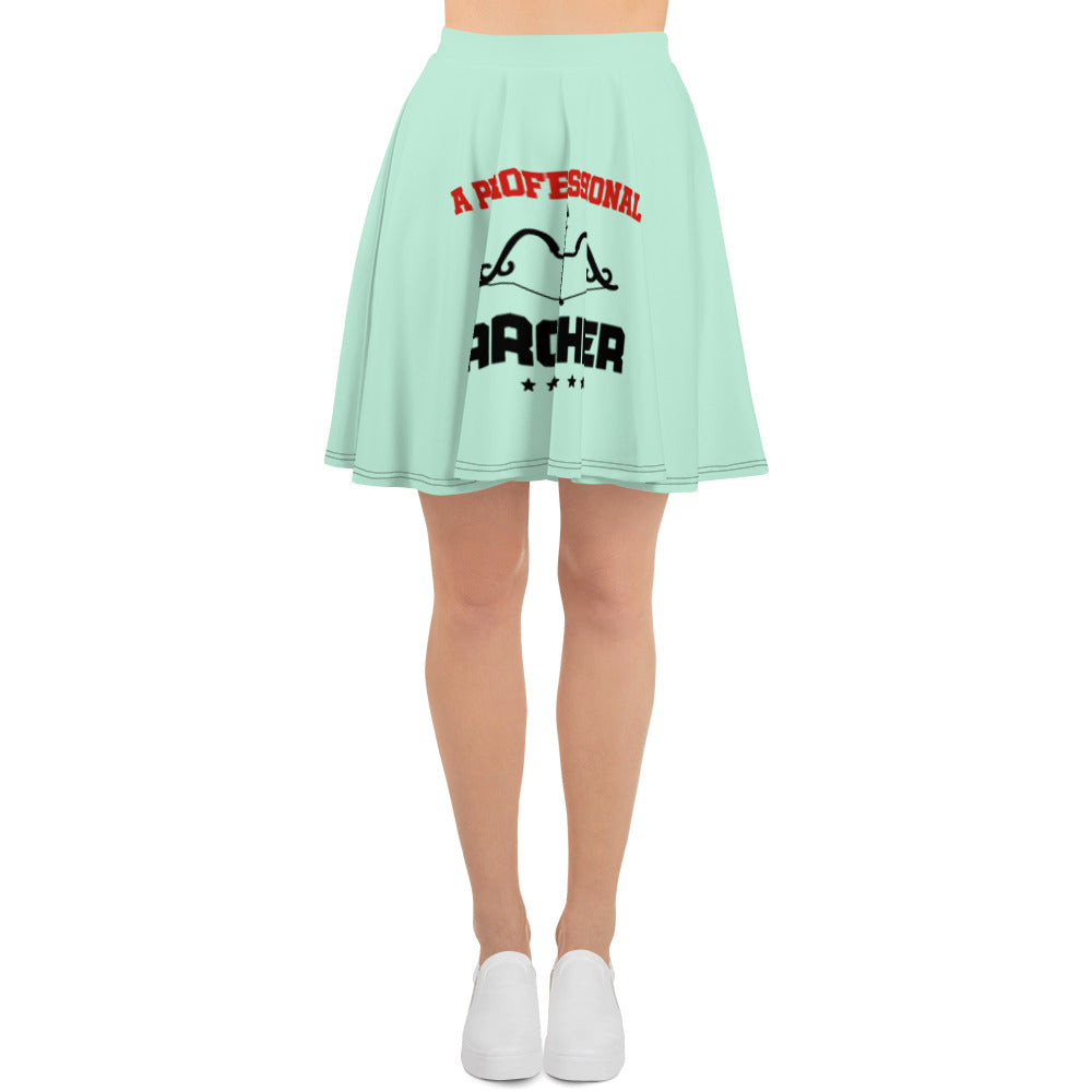 A PROFESSIONAL ARCHER - Skater Skirt