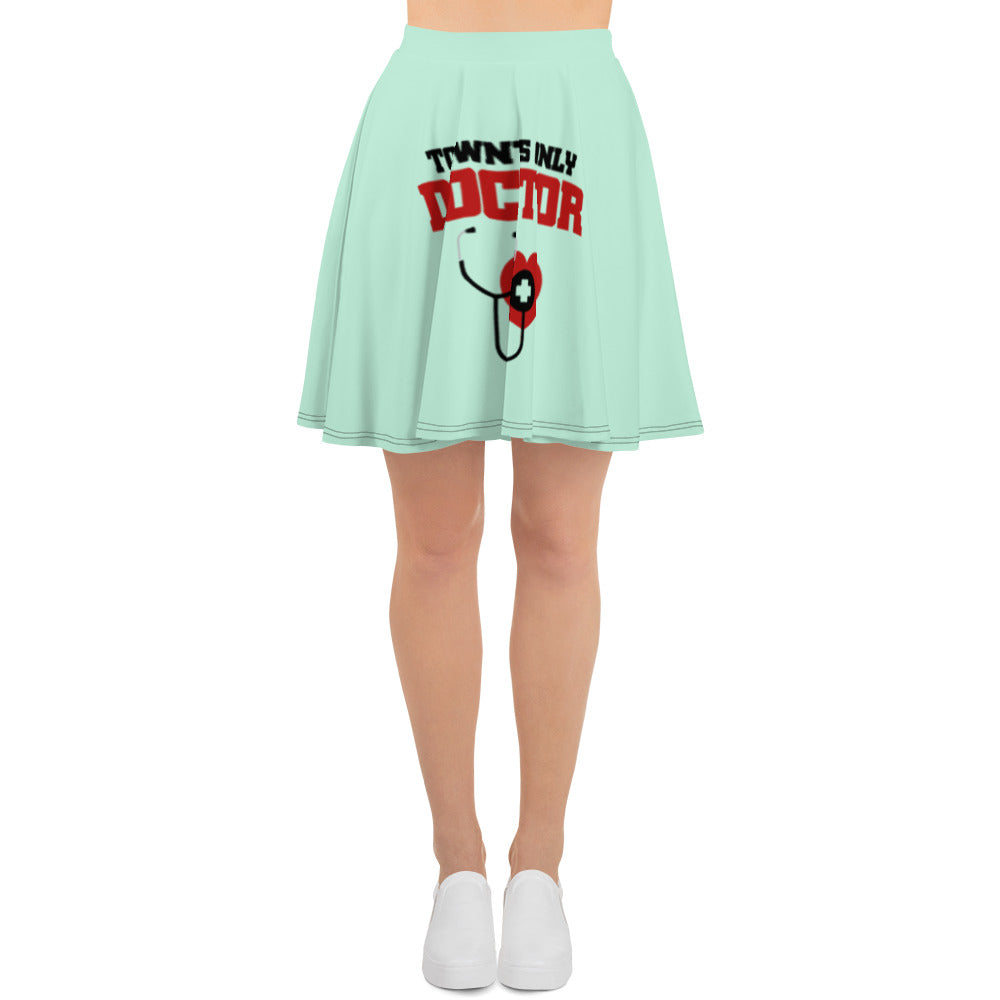 TOWN'S ONLY DOCTOR - Skater Skirt