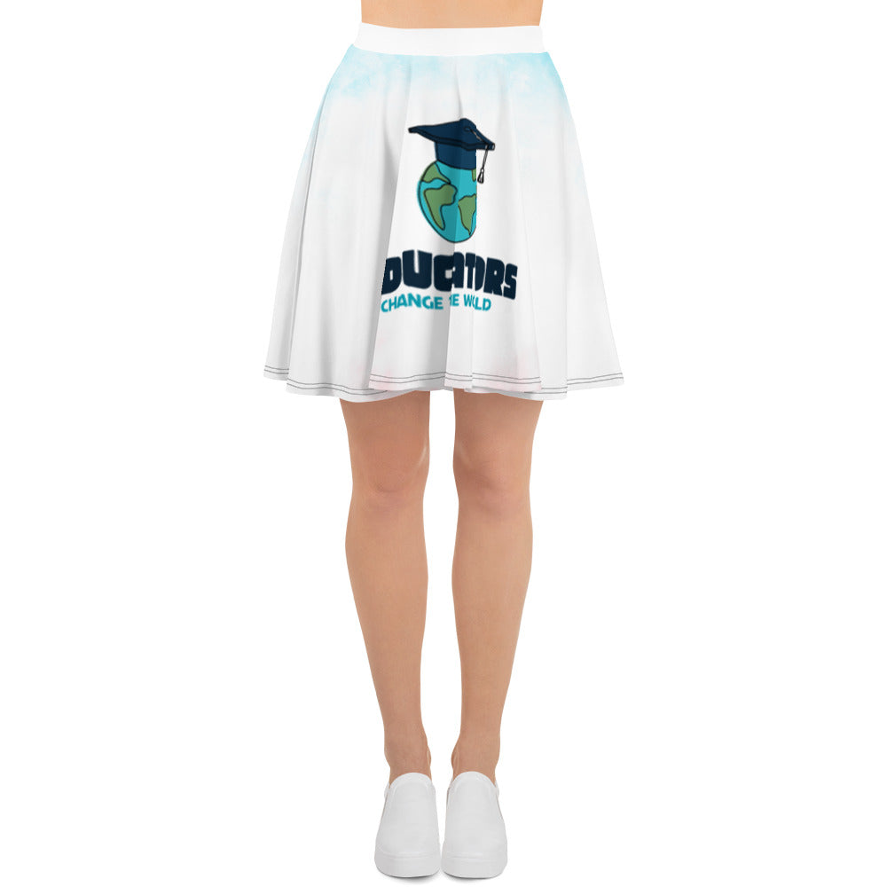 EDUCATORS CHANGE THE WORLD - Skater Skirt