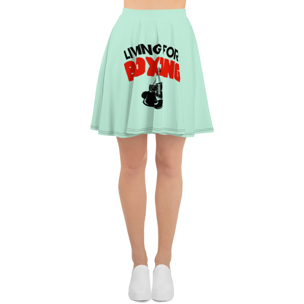 LIVING FOR BOXING - Skater Skirt