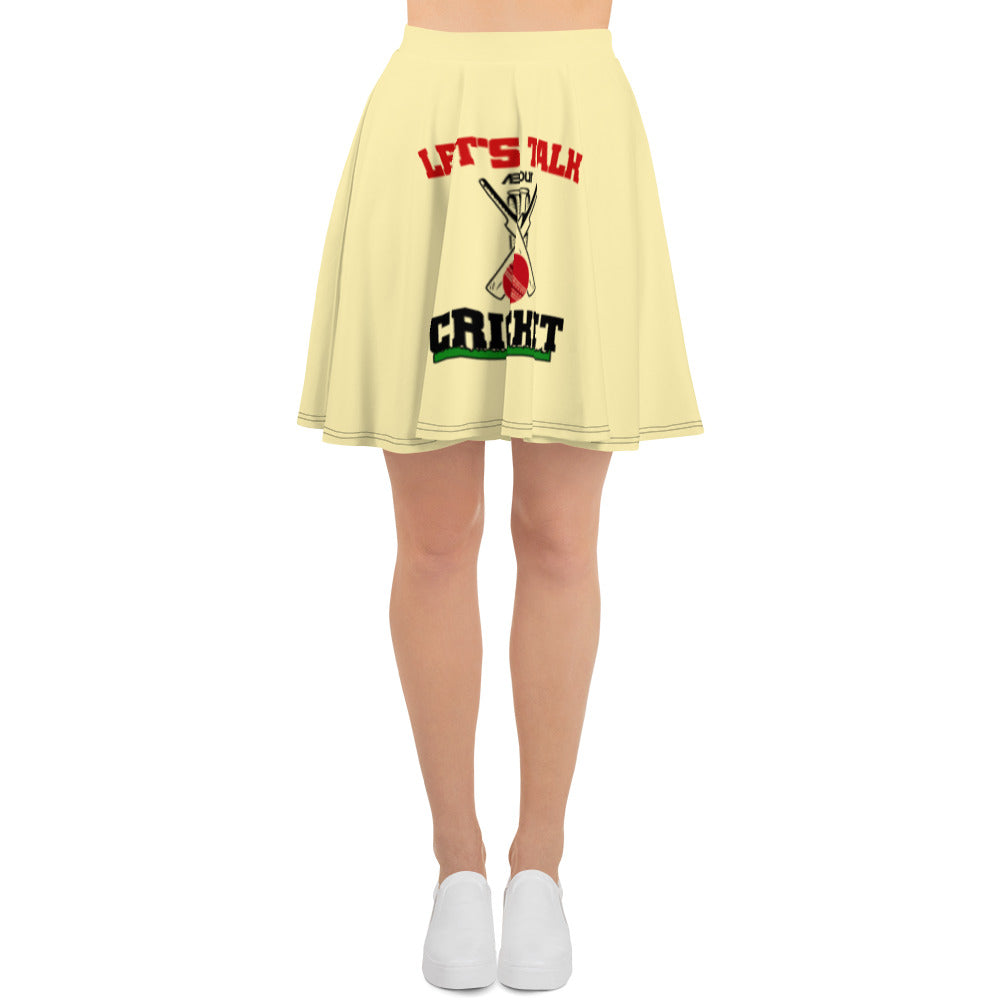 LET'S TALK ABOUT CRICKET - Skater Skirt