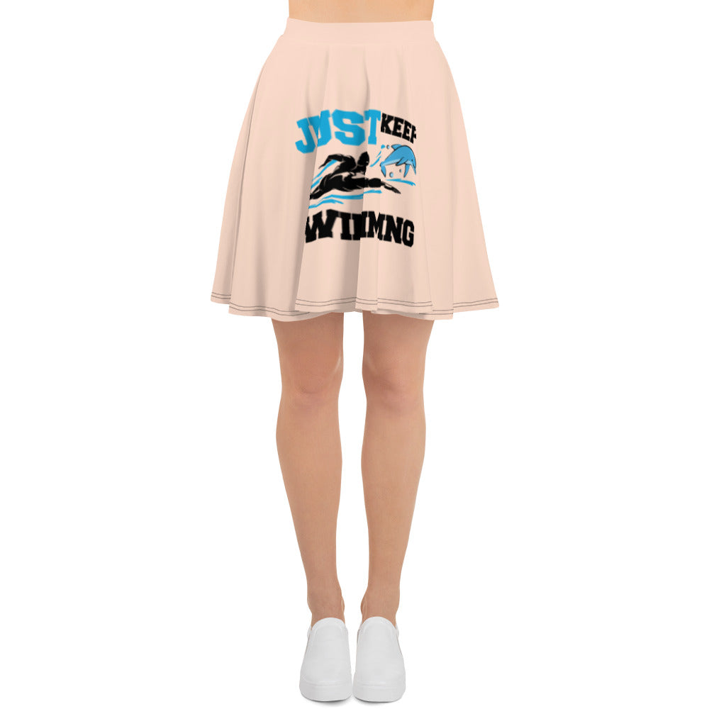 JUST KEEP SWIMMING - Skater Skirt