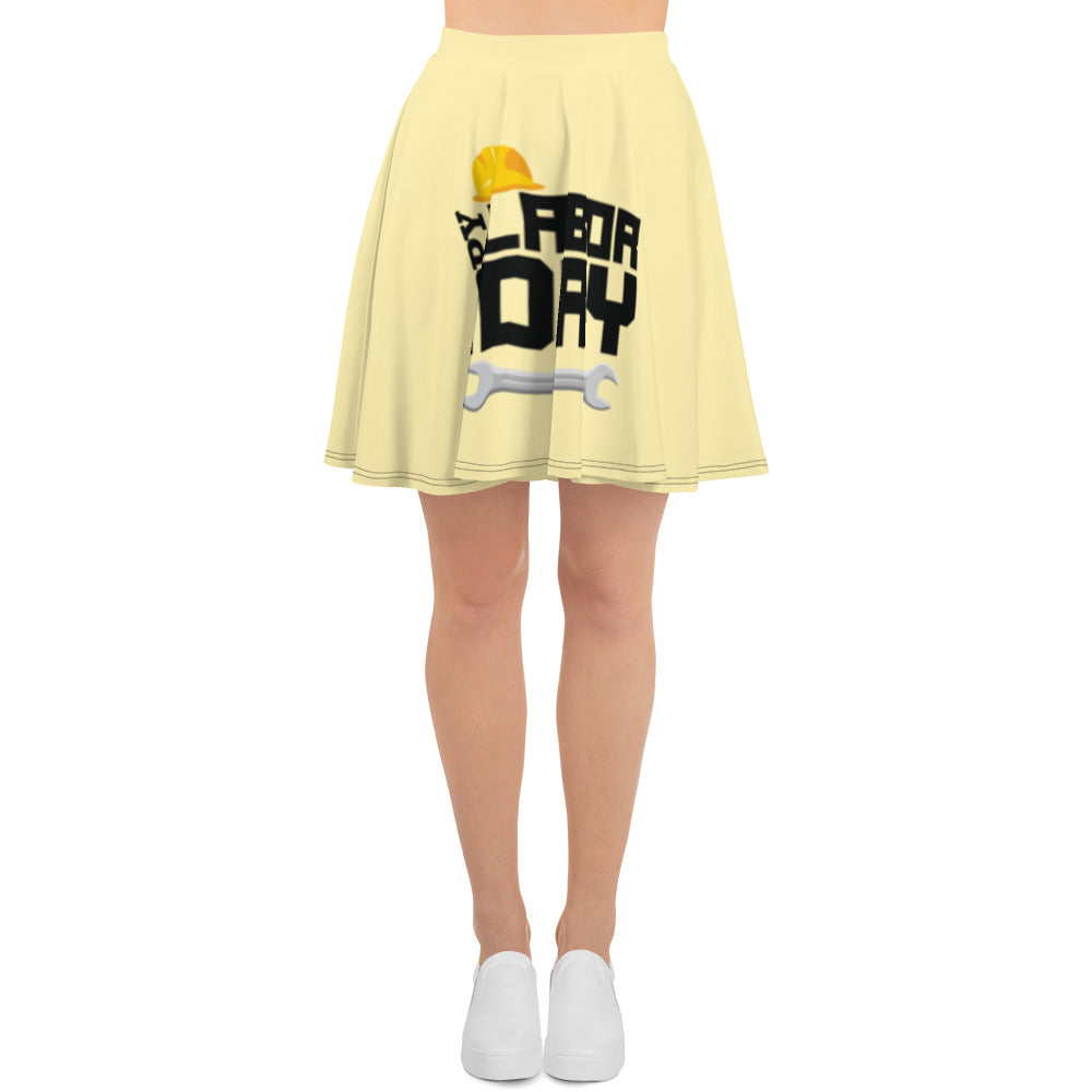 HAPPY LABOR DAY - Skater Skirt