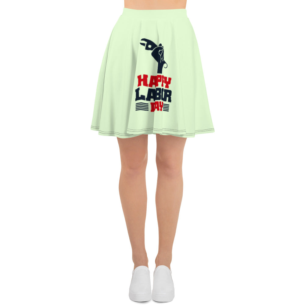 HAPPY LABOR DAY - Skater Skirt