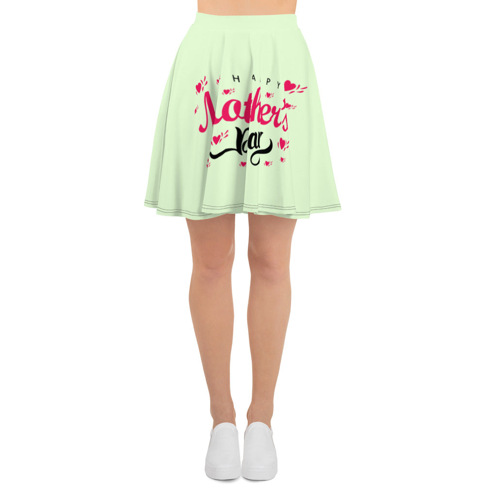 HAPPY MOTHER'S DAY - Skater Skirt