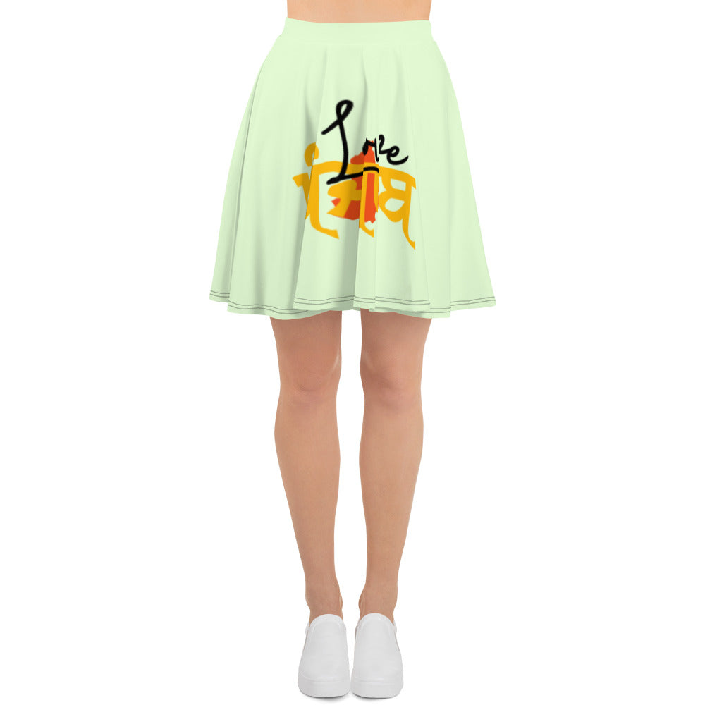 LOVE PUNJAB - Skater Skirt