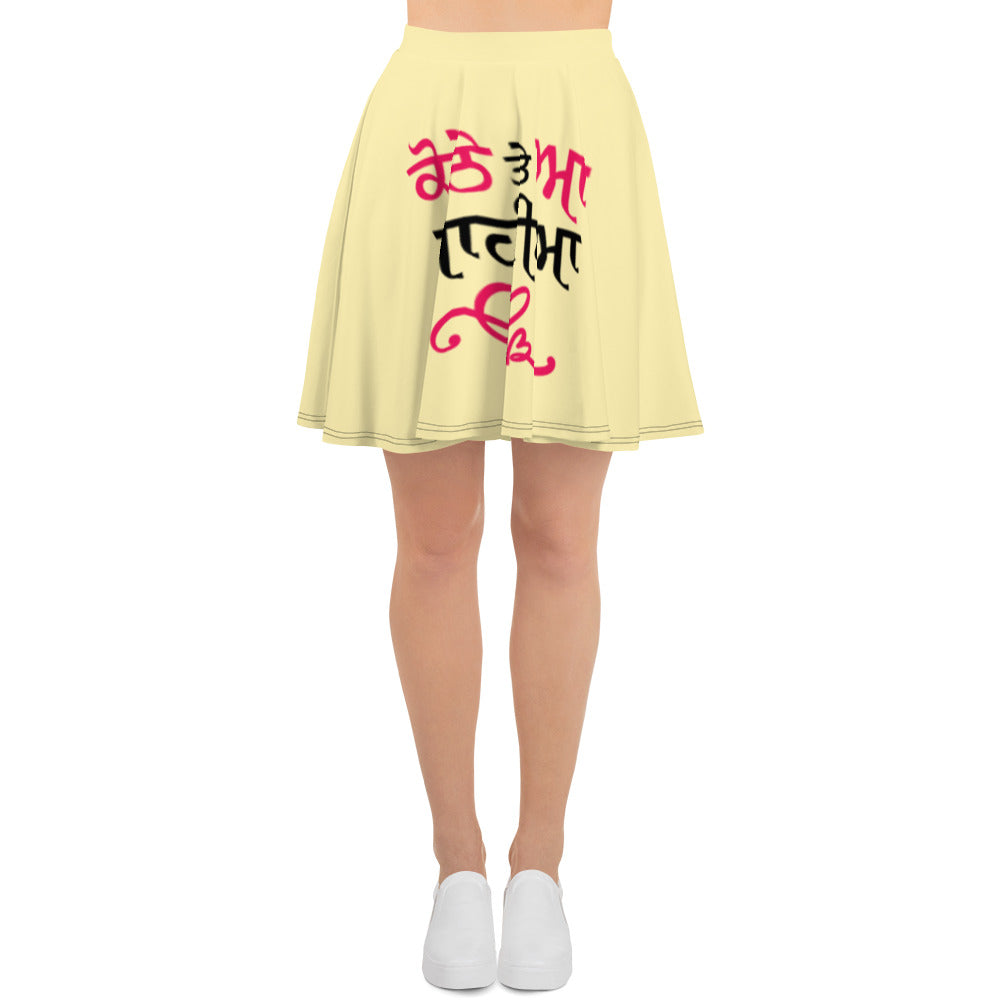 KOTHE TE AA MAHIYA - Skater Skirt