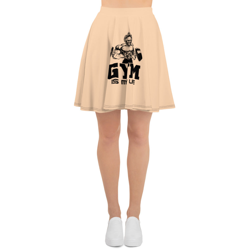 GYM IS MY LIFE - Skater Skirt
