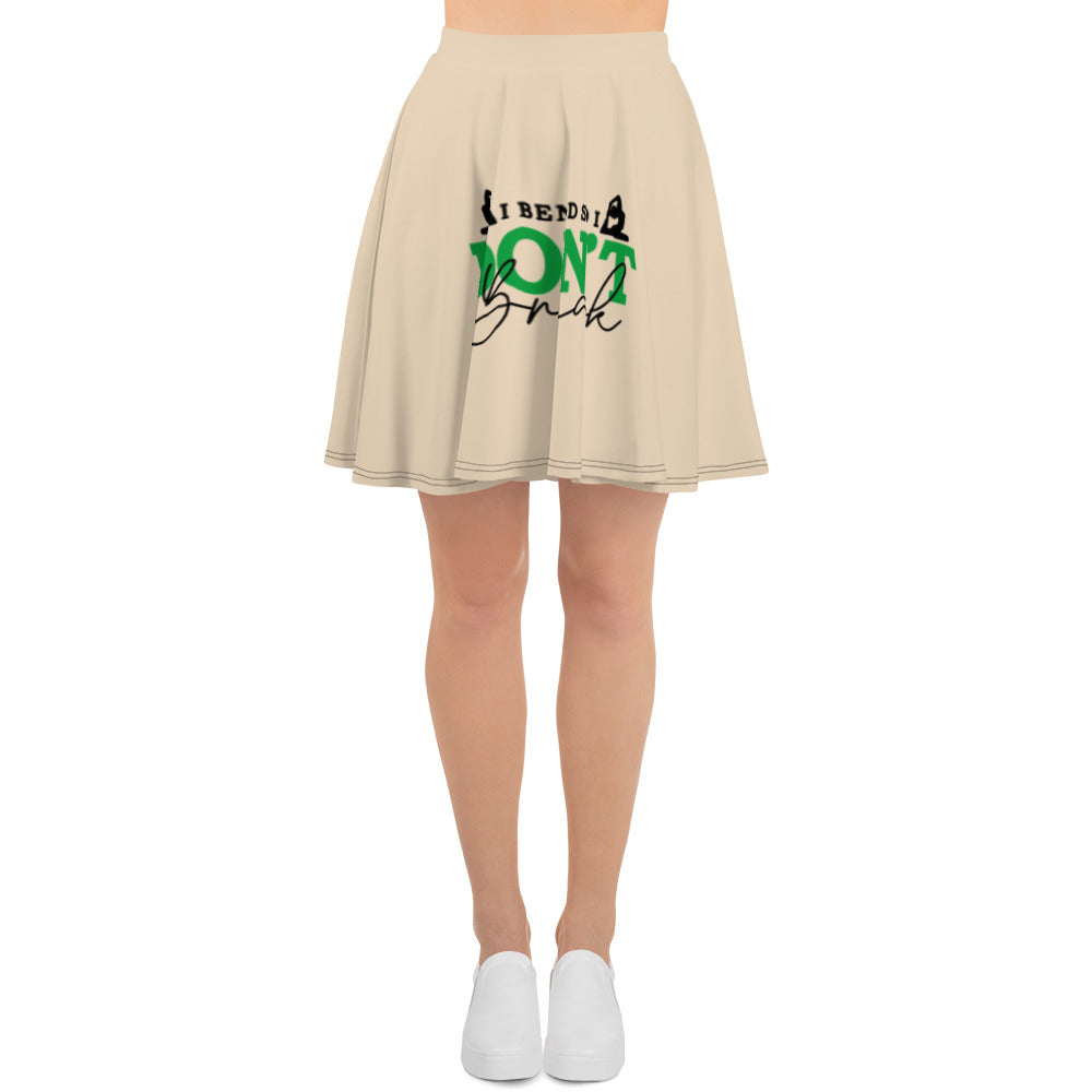 I BEND SO I DON'T BREAK - Skater Skirt