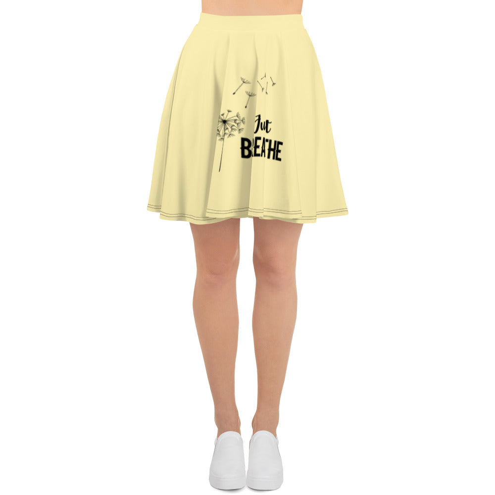 JUST BREATHE - Skater Skirt