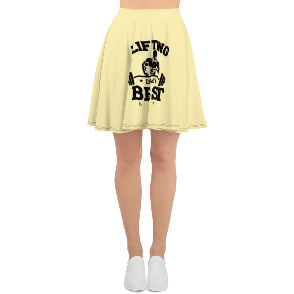 LIFTING IS MY BEST LIFE - Skater Skirt