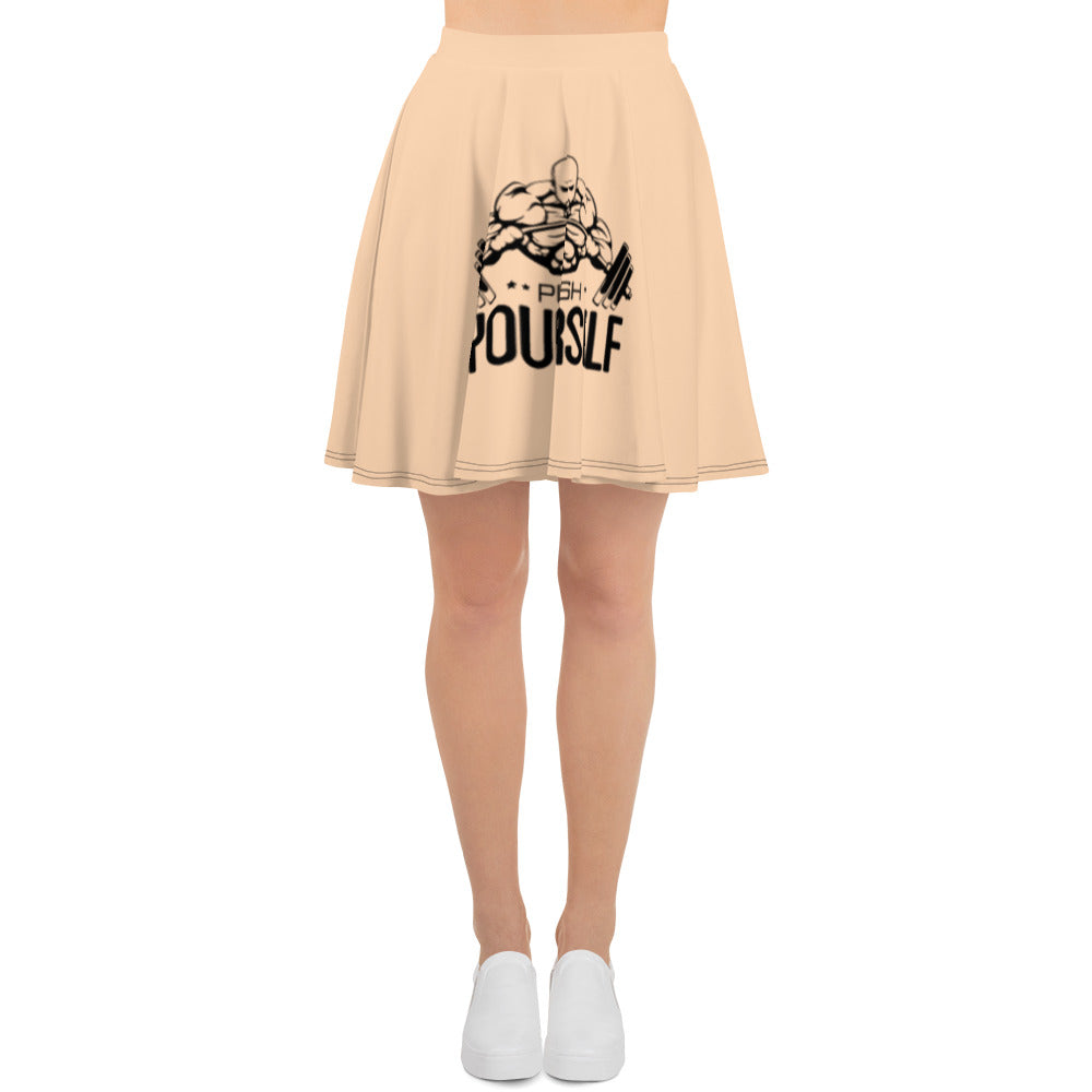 PUSH YOURSELF - Skater Skirt