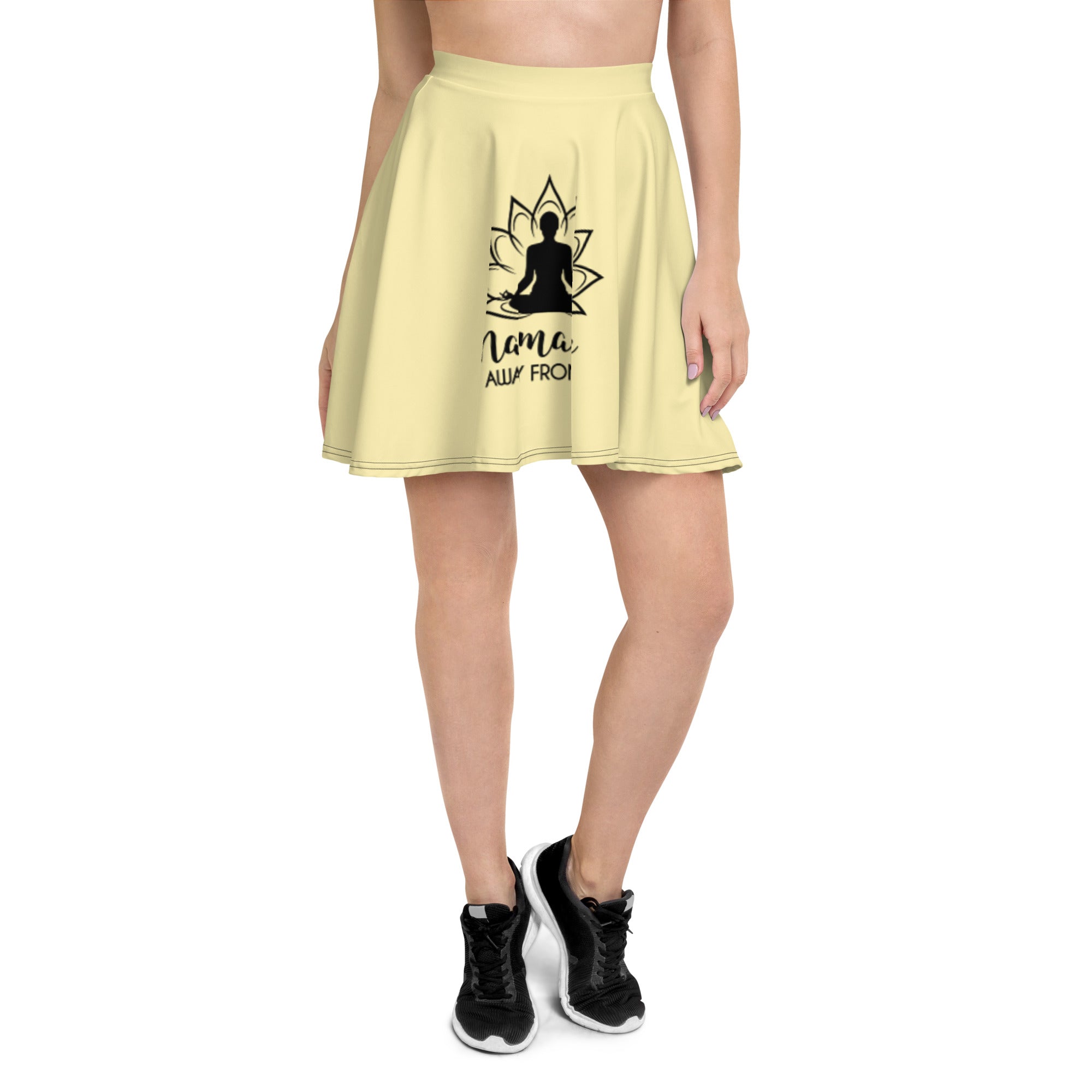 NAMASTE AWAY FROM ME - Skater Skirt