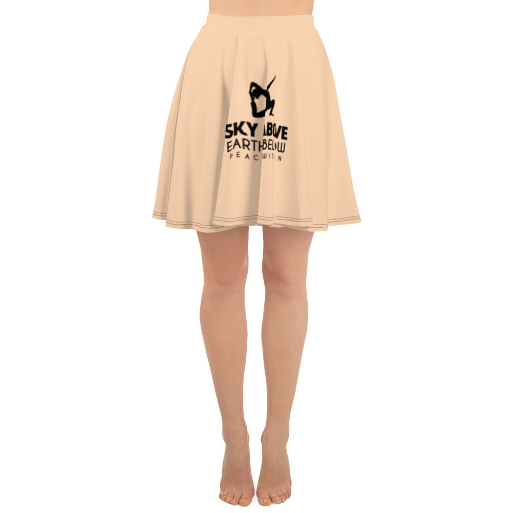 SKY ABOVE EARTH BELOW - Skater Skirt