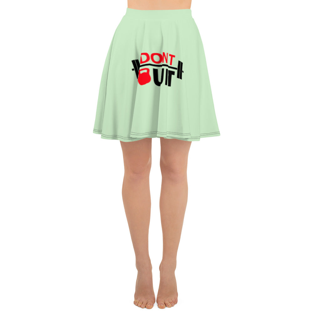 DON'T QUIT - Skater Skirt