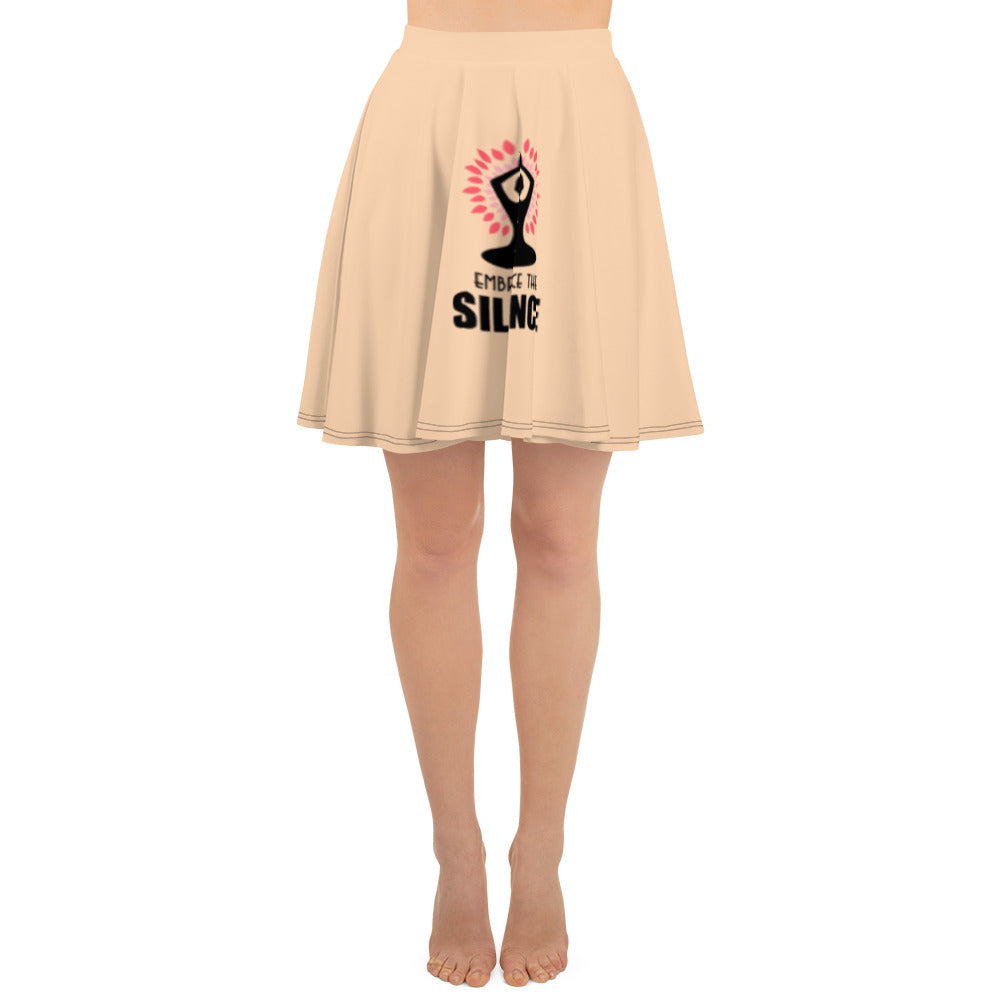 EMBRACE THE SILENCE - Skater Skirt