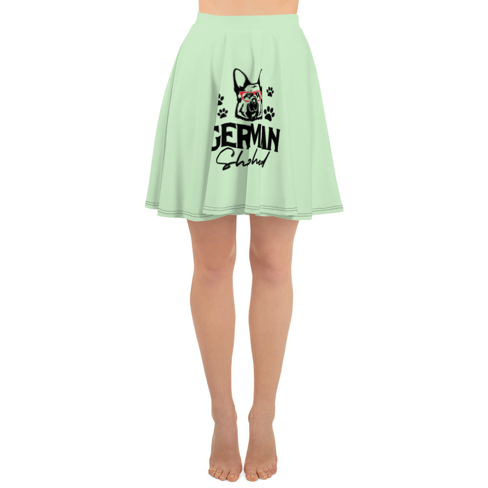 GERMAN SHEPHERD - Skater Skirt