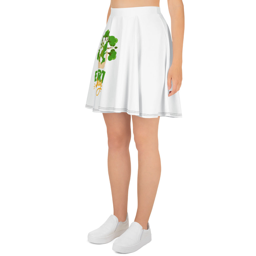 EARTH DAY - Skater Skirt