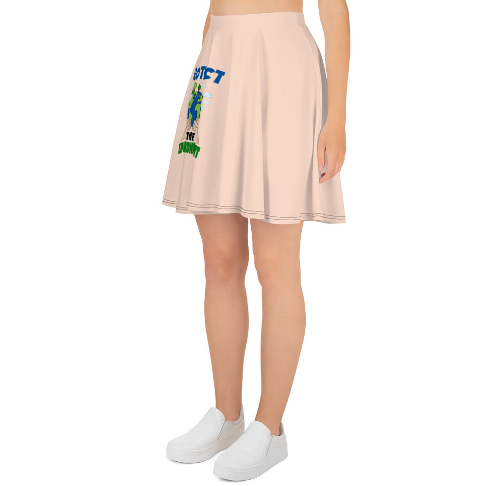 PROTECT THE ENVIRONMENT - Skater Skirt