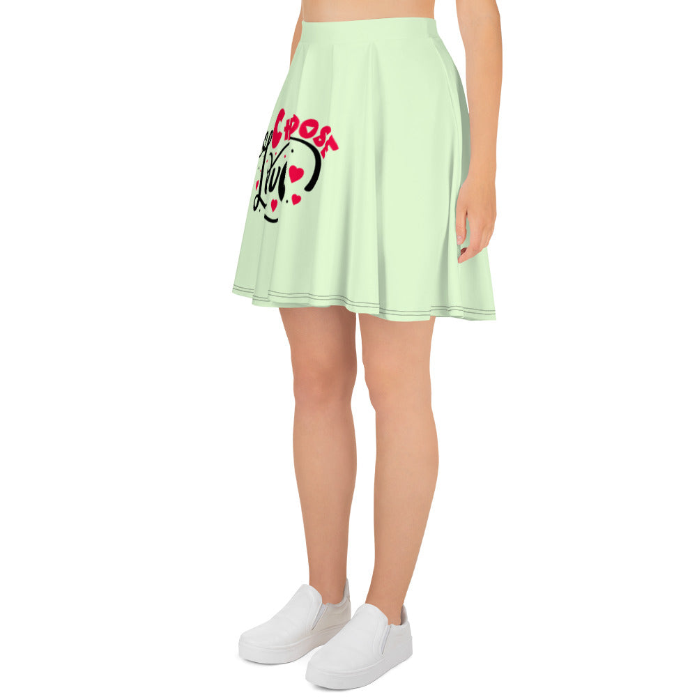 CHOOSE LOVE - Skater Skirt