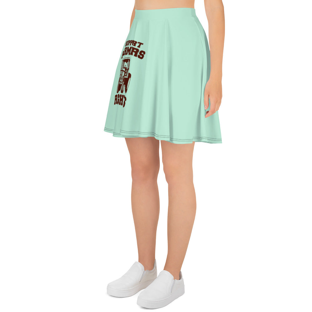 I SUPPORT FARMERS RIGHTS - Skater Skirt