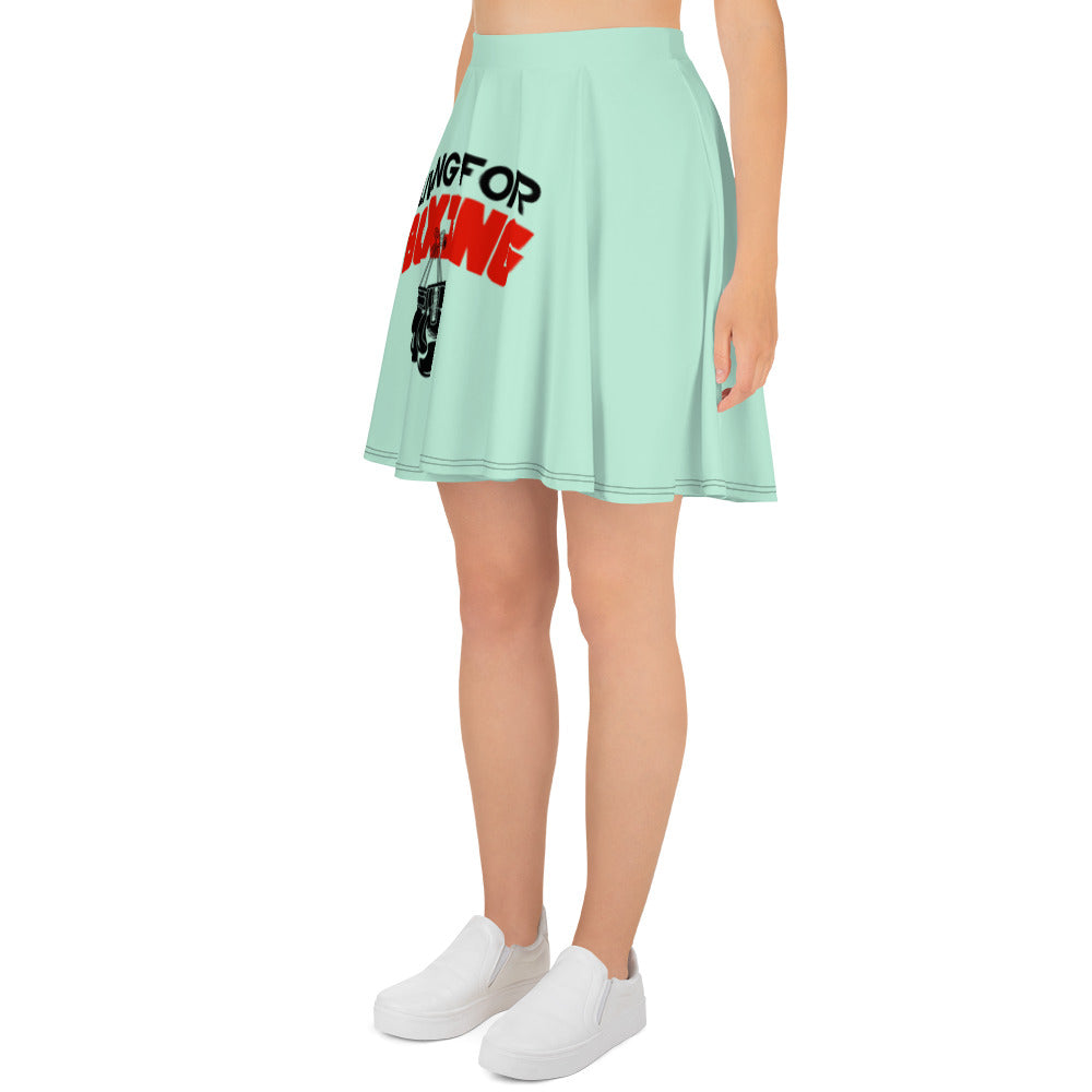 LIVING FOR BOXING - Skater Skirt